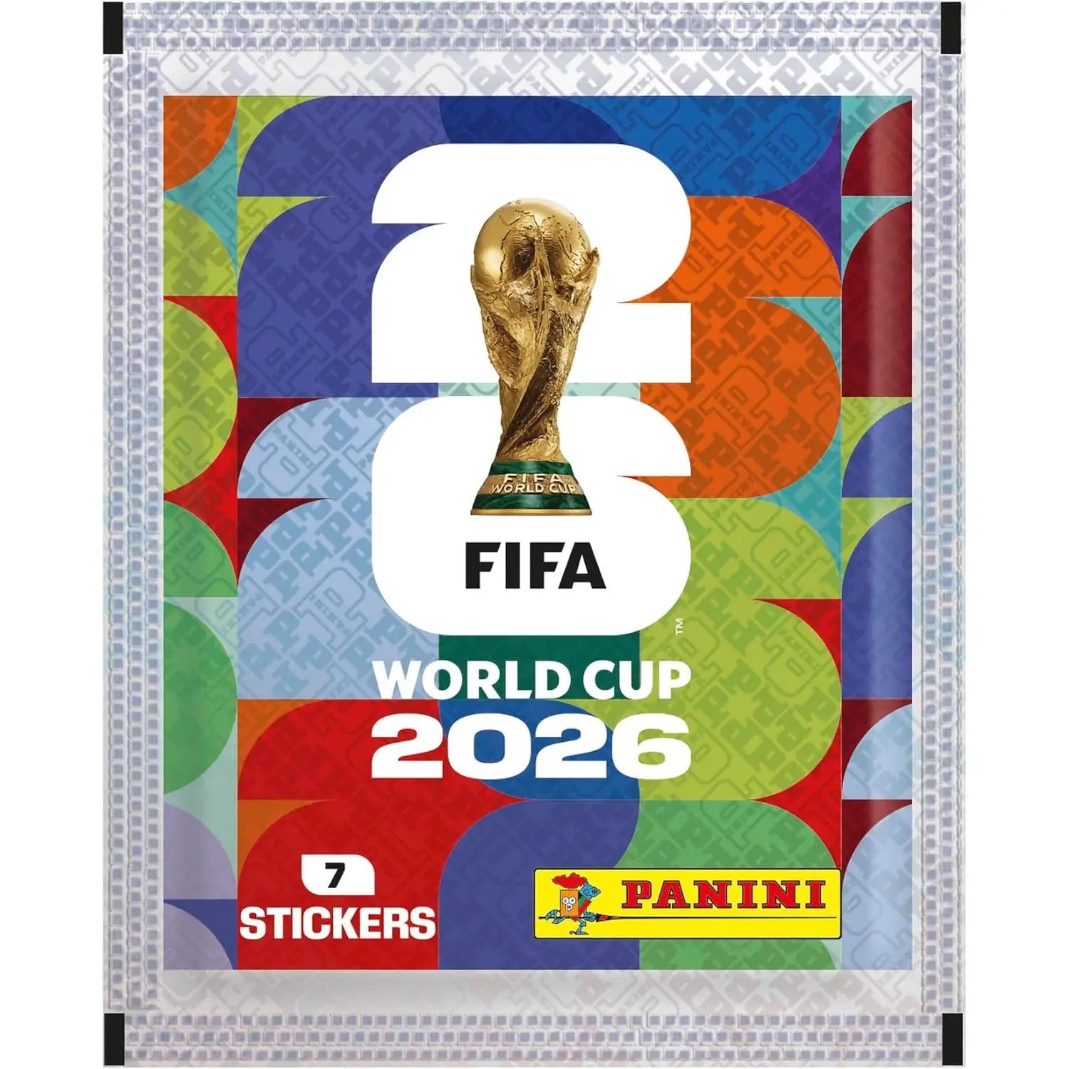 Official FIFA World Cup 2026 Panini Sticker Collection - Box of 50 Envelopes with 350 Stickers, including Premium Special Stickers for Collecting Hobby and Kids, Perfect for Soccer Fans and Trading Card Enthusiasts.